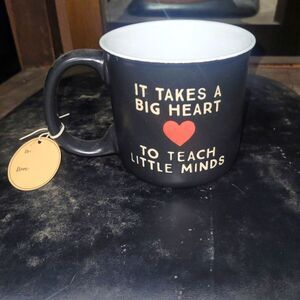Extra Large ceramic mug, teacher, coffee, tea, soup